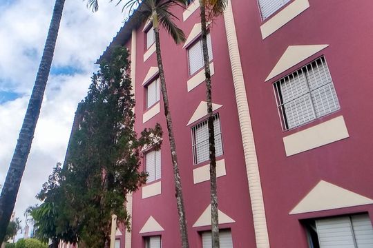 Fachada do bloco de apartamento à venda com 2 quartos, 54m² em Vila Euro, São Bernardo do Campo