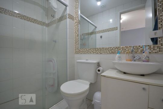 Banheiro de apartamento à venda com 1 quarto, 36m² em Cambuci, São Paulo