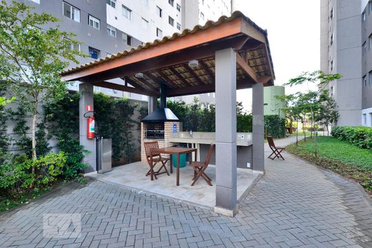 Área comum - Churrasqueira de apartamento à venda com 1 quarto, 34m² em Barra Funda, São Paulo
