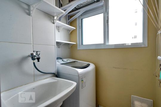 Área de Serviço de apartamento à venda com 1 quarto, 34m² em Barra Funda, São Paulo