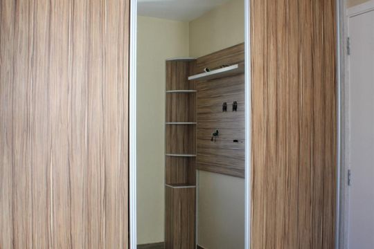Quarto - Armários de apartamento à venda com 1 quarto, 34m² em Barra Funda, São Paulo