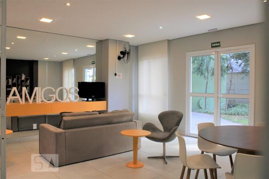 Área comum - Convivência de apartamento à venda com 1 quarto, 34m² em Barra Funda, São Paulo