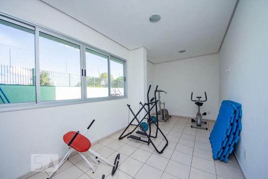 Área comum - Academia de apartamento para alugar com 2 quartos, 68m² em Jardim do Salso, Porto Alegre