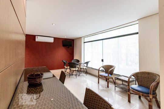 Área comum do prédio de apartamento à venda com 3 quartos, 94m² em Vila Olímpia, São Paulo