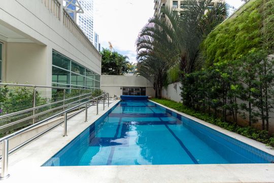 Área comum - Piscina de apartamento para alugar com 2 quartos, 60m² em Vila Olímpia, São Paulo