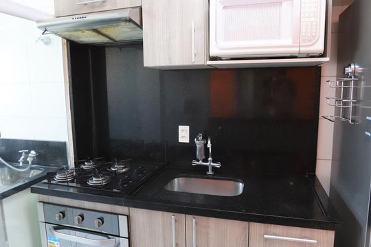 Cozinha de apartamento para alugar com 2 quartos, 51m² em Vila São João, Barueri