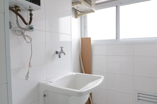Area de serviço de apartamento à venda com 1 quarto, 40m² em Brás, São Paulo