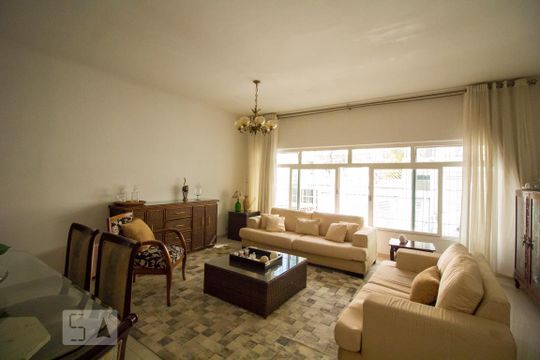 Sala de Estar / Sala de Jantar de casa à venda com 5 quartos, 300m² em Santana, São Paulo
