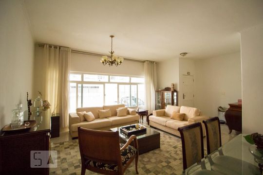 Sala de Estar / Sala de Jantar de casa à venda com 5 quartos, 300m² em Santana, São Paulo