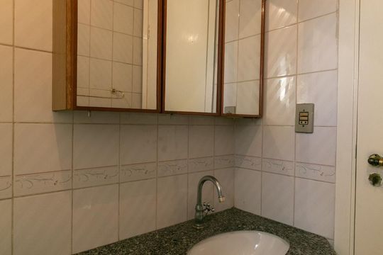 Banheiro da Suíte de apartamento para alugar com 3 quartos, 77m² em Vila Prudente, São Paulo