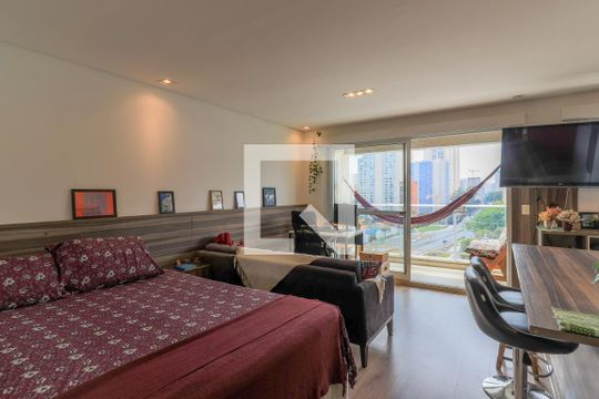 Apartamento para alugar com 1 quarto, 36m² em Brooklin Paulista, São Paulo