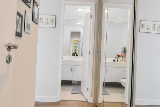 Suíte 01 de apartamento para alugar com 3 quartos, 110m² em Cidade Monções, São Paulo