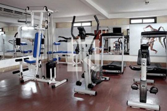 Área comum - Academia de kitnet/studio para alugar com 1 quarto, 30m² em Caminho das Árvores, Salvador