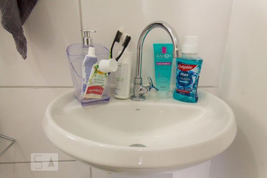 Banheiro de apartamento à venda com 2 quartos, 40m² em Jardim São Savério, São Paulo