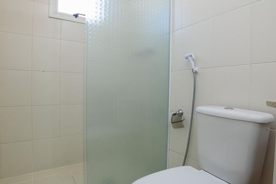 Banheiro da Suíte de apartamento à venda com 3 quartos, 116m² em Santo Antônio, São Caetano do Sul