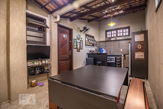 Espaço Gourmet de casa à venda com 4 quartos, 120m² em Tanque, Rio de Janeiro