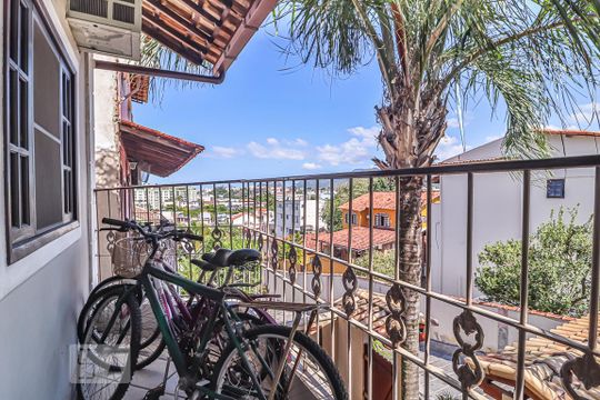 Varanda do Quarto 1 de casa à venda com 4 quartos, 120m² em Tanque, Rio de Janeiro