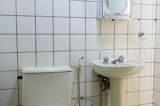 Banheiro da Suíte de apartamento à venda com 2 quartos, 50m² em Jardim Santa Cruz (sacomã), São Paulo