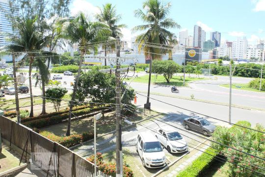 Vista de kitnet/studio para alugar com 1 quarto, 55m² em Pituba, Salvador