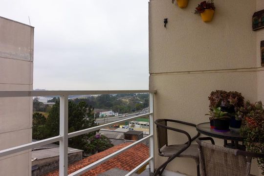 Varanda da Sala  de apartamento para alugar com 2 quartos, 50m² em Jardim dos Ipês, Cotia