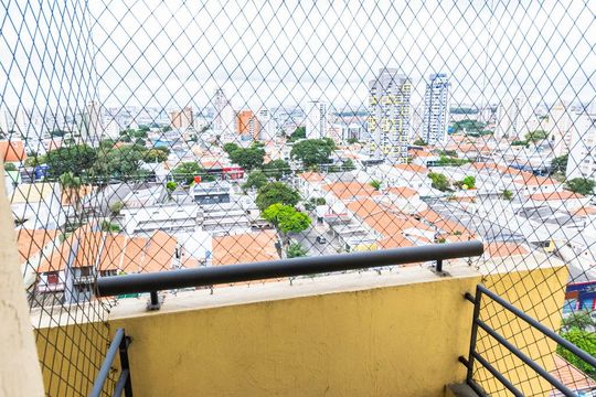 Quarto 1 - Varanda de apartamento à venda com 3 quartos, 96m² em Vila Dom Pedro I, São Paulo
