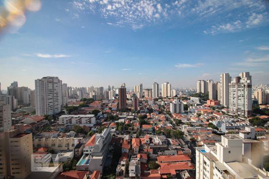 vista varanda gourmet de apartamento para alugar com 3 quartos, 95m² em Santa Teresinha, São Paulo