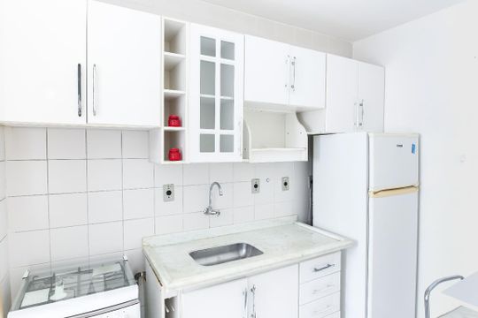 Cozinha de apartamento para alugar com 2 quartos, 65m² em Jardim Esplanada Ii, São José dos Campos