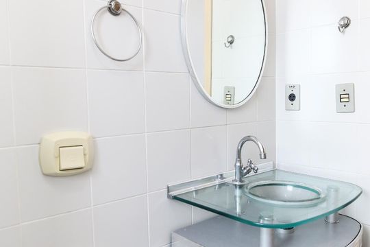 Banheiro de apartamento para alugar com 2 quartos, 65m² em Jardim Esplanada Ii, São José dos Campos