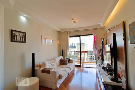 Sala de apartamento para alugar com 2 quartos, 100m² em Vila Morumbi, São Paulo