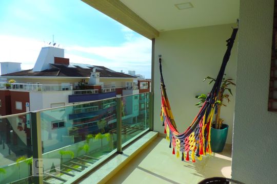 Sala - Sacada de apartamento para alugar com 2 quartos, 65m² em Campeche, Florianópolis