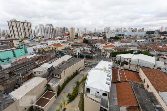 Vista da Sala de apartamento para alugar com 2 quartos, 44m² em Brás, São Paulo