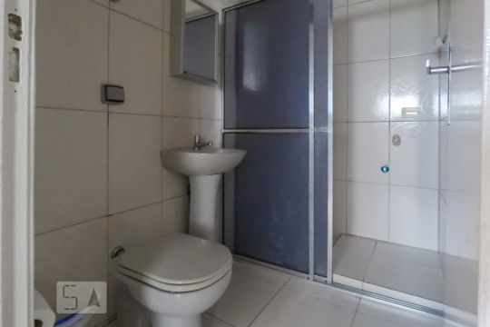 Banheiro de apartamento à venda com 1 quarto, 40m² em Liberdade, São Paulo