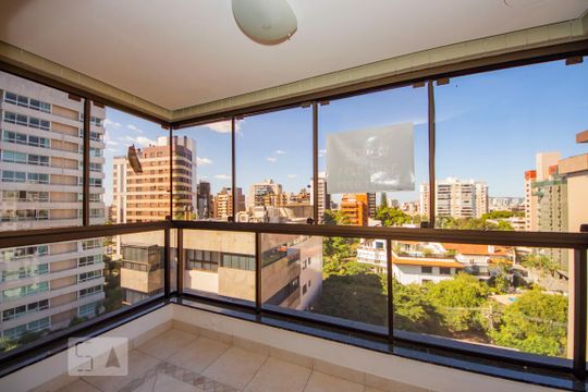Varanda da Suíte de apartamento para alugar com 4 quartos, 139m² em Bela Vista, Porto Alegre