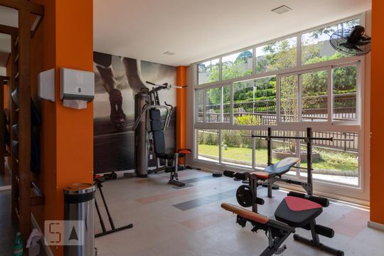 Área comum - Academia de apartamento à venda com 2 quartos, 47m² em Vila Andrade, São Paulo