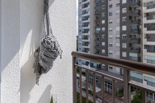 Sacada de apartamento à venda com 2 quartos, 47m² em Vila Andrade, São Paulo