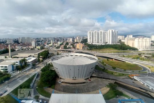 Vista do Quarto 1 de apartamento para alugar com 2 quartos, 56m² em Planalto, São Bernardo do Campo