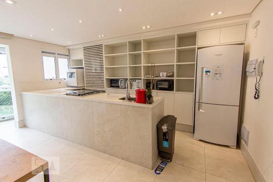 Cozinha de apartamento à venda com 1 quarto, 55m² em Consolação, São Paulo