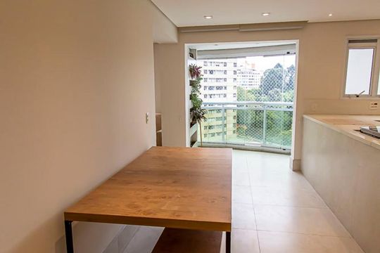 Sala de apartamento à venda com 1 quarto, 55m² em Consolação, São Paulo