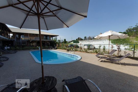Área comum - Piscina de apartamento para alugar com 2 quartos, 60m² em São João do Rio Vermelho, Florianópolis