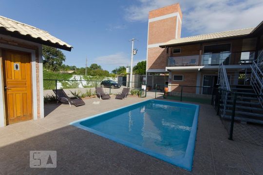 Área comum - Piscina de apartamento para alugar com 2 quartos, 60m² em São João do Rio Vermelho, Florianópolis