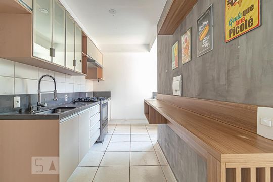 Cozinha de apartamento à venda com 2 quartos, 45m² em Jacarepaguá, Rio de Janeiro
