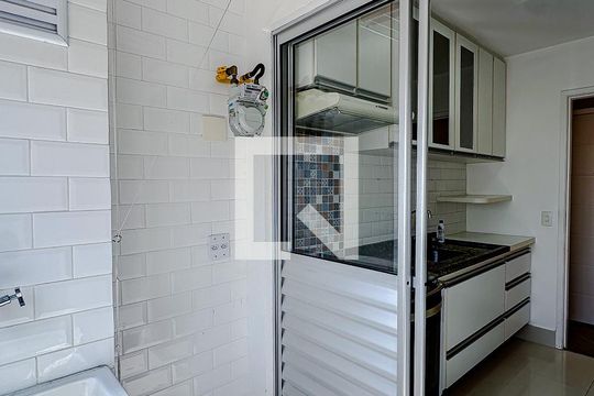 Área de Serviço de apartamento à venda com 2 quartos, 49m² em Quarta Parada, São Paulo
