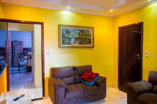 Sala de casa à venda com 3 quartos, 278m² em Parque João Ramalho, Santo André