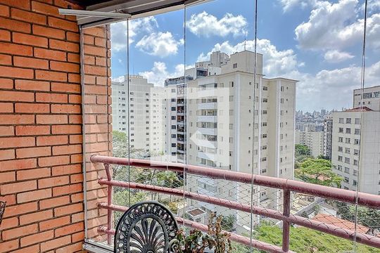 Varanda da Sala de apartamento para alugar com 3 quartos, 230m² em Vila Monumento, São Paulo