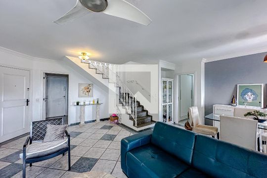 Sala de apartamento para alugar com 3 quartos, 230m² em Vila Monumento, São Paulo