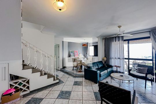 Sala de apartamento para alugar com 3 quartos, 230m² em Vila Monumento, São Paulo