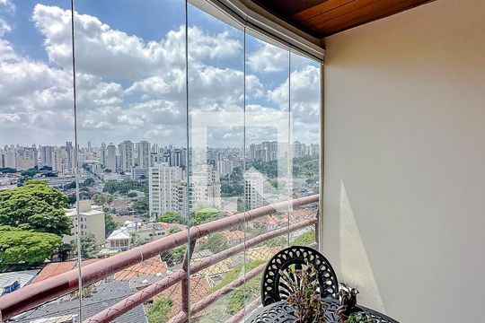 Varanda da Sala de apartamento para alugar com 3 quartos, 230m² em Vila Monumento, São Paulo