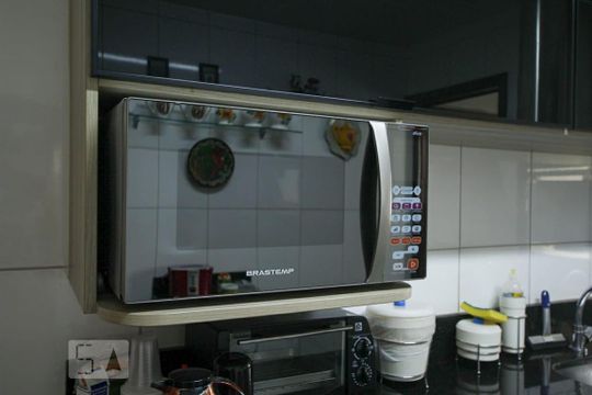 Cozinha - Microondas de apartamento para alugar com 4 quartos, 143m² em Setor Bueno, Goiânia