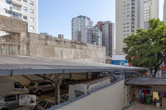Vista do Quarto de apartamento para alugar com 1 quarto, 44m² em Perdizes, São Paulo
