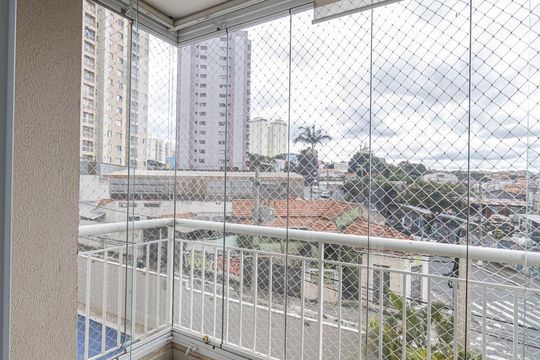 Varanda Sala de apartamento à venda com 2 quartos, 65m² em Vila Santa Clara, São Paulo